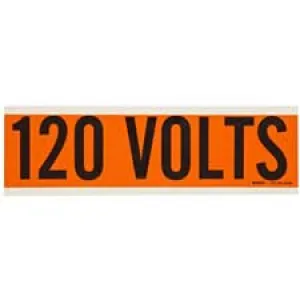 120 Volts Conduit and Voltage Labels| Buy online