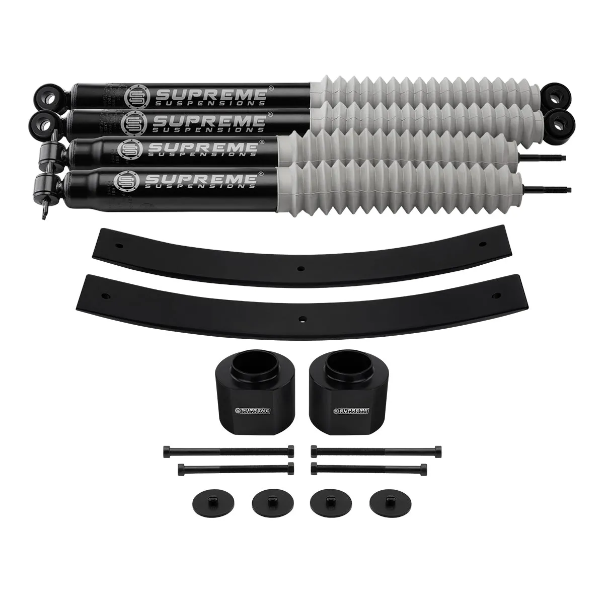 1984-2001 Jeep Cherokee XJ Full Suspension Lift Kit with MAX Performance Shocks 2WD 4WD