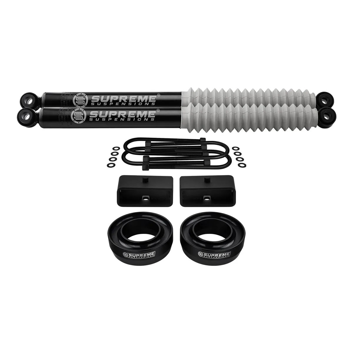 2002-2008 Dodge Ram 1500 Full Suspension Lift Kit with Rear MAX Performance Shock Absorbers 2WD