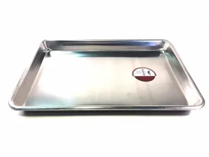 25 7/8 x 17 7/8 x 2" Heavy-Duty Aluminum Pan