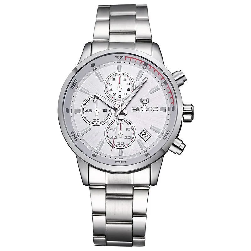 3 Dial Multifunction Watch