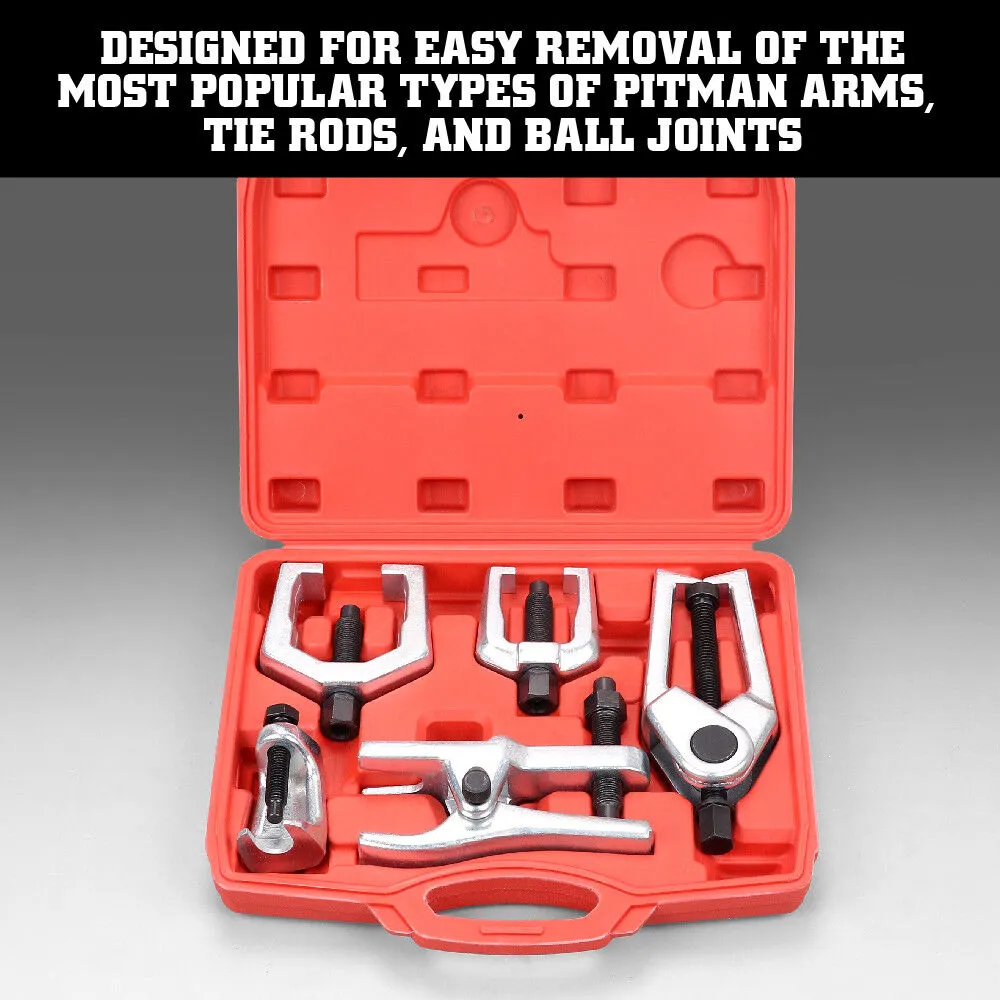 5 piece Front End Service Tool Kit | Ball Joint Remover Puller