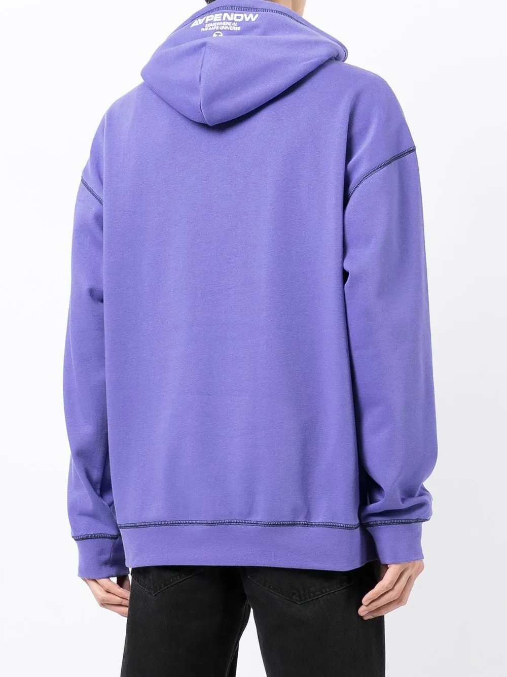 AAPE BY *A BATHING APE® Aape Now contrast-trim hoodie