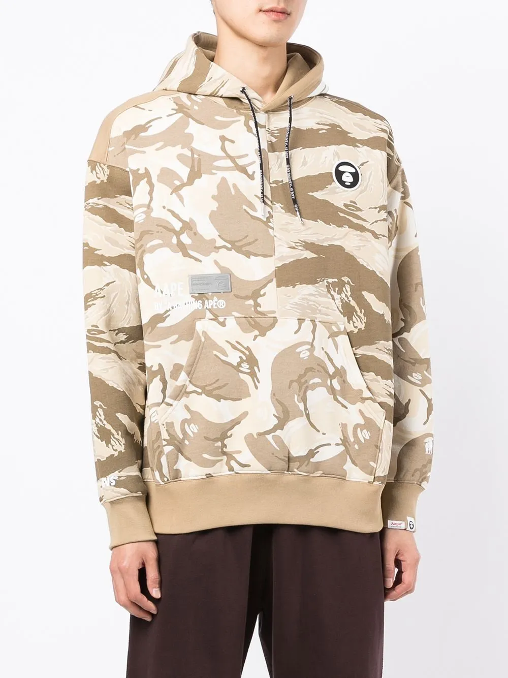 AAPE BY *A BATHING APE® camouflage-print pullover hoodie