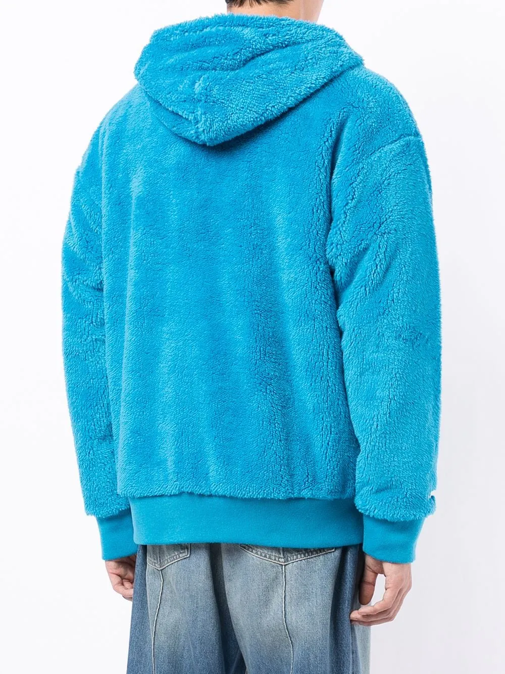 AAPE BY *A BATHING APE® logo-patch textured hoodie