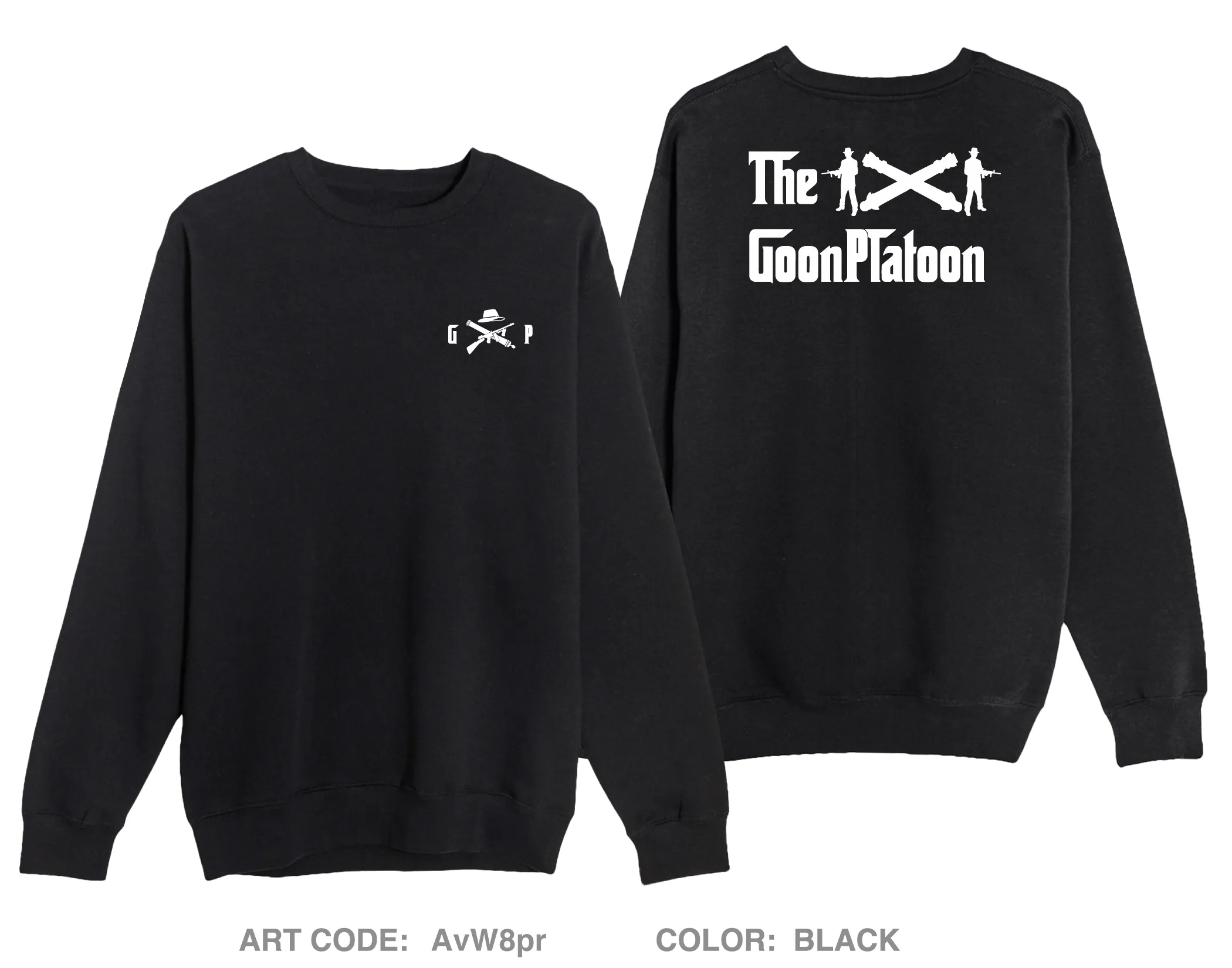 Aces Battery, 2-32 Field Artillery Regiment Comfort Unisex Crewneck Sweatshirt - AvW8pr