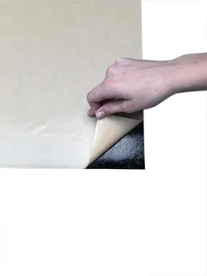 Adhesive-Backed Leaded Vinyl Shielding