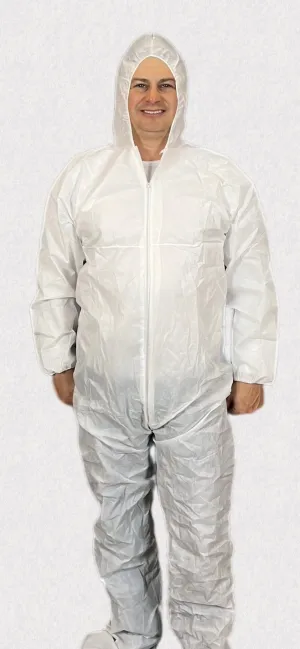 Advantage Plus Coveralls (Elastic Wrist   Ankle, with Attached Hood and Boots)