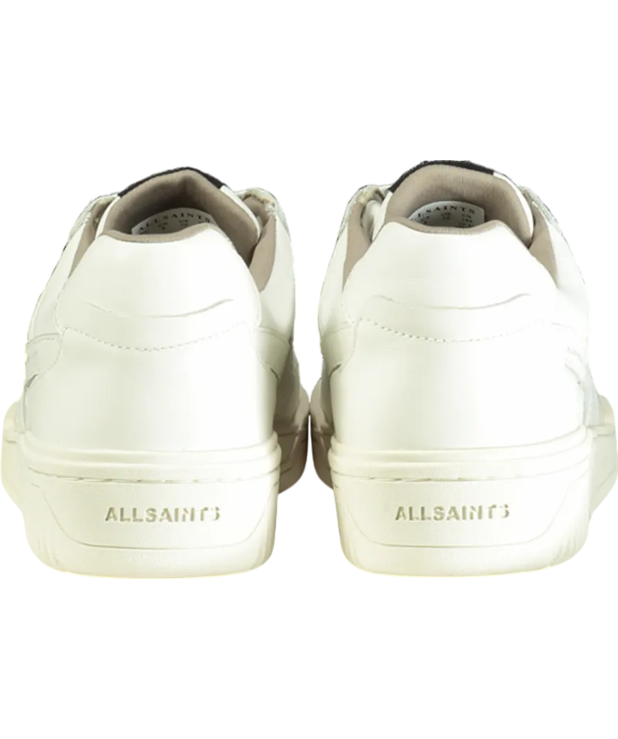 All Saints White Vix Low Trainer UK 9 EU 43 👞