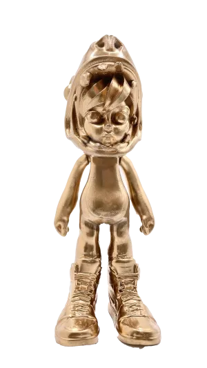 Alysaurous Figure - Gold