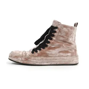 Ann Demeulemeester Velour High Top Sneakers Size 44