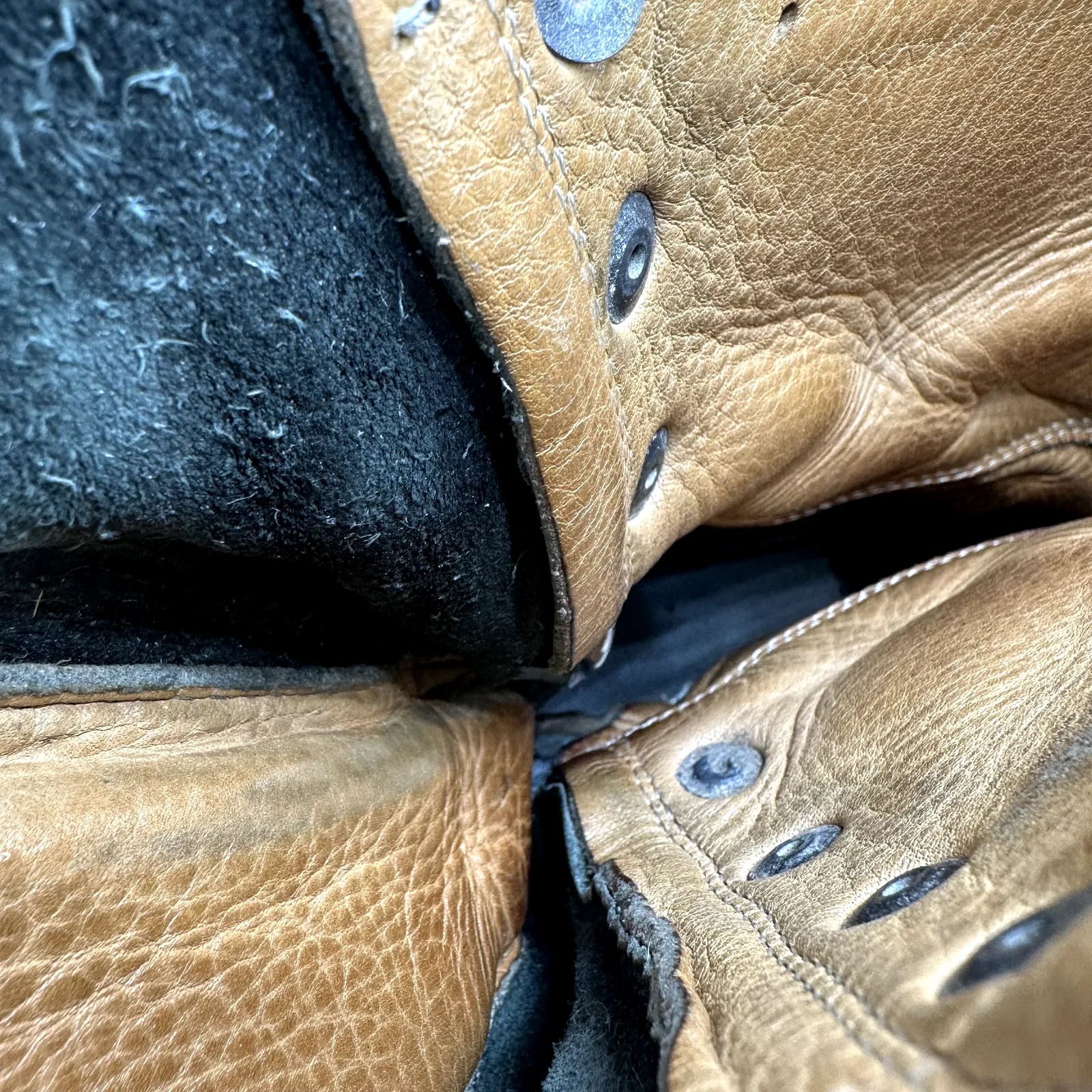 Austrian Army Black Leather Army Heavy Duty Combat Boots - Size EU 42 - UK 8