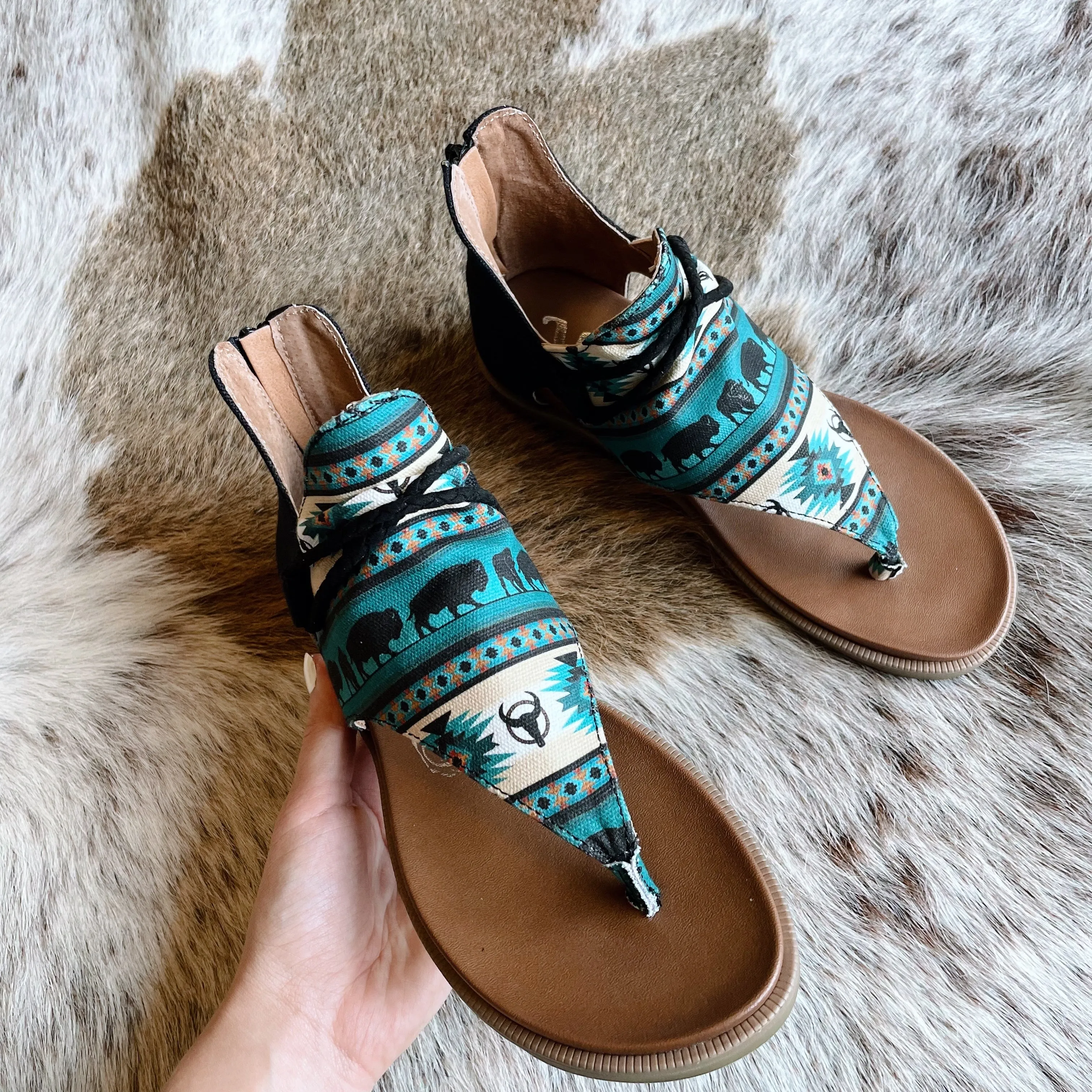 Aztec Sandals