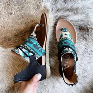 Aztec Sandals