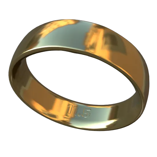 Band, comfort-heavyDomed-4mm [tfoj_Meo2r3miD0Wn]