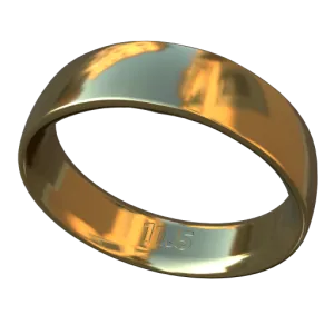 Band, comfort-heavyDomed-4mm [tfoj_Meo2r3miD0Wn]