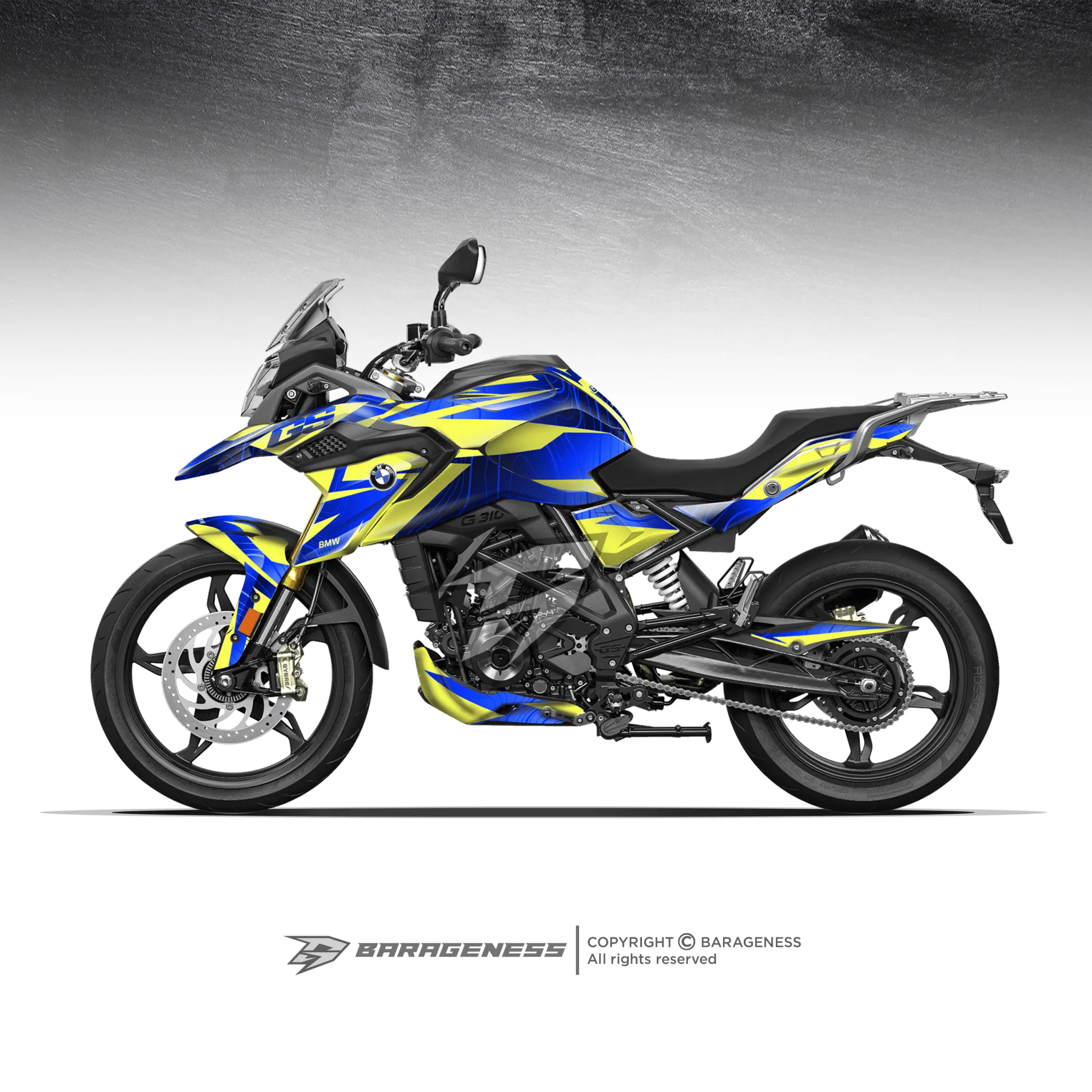 Barageness - BMW 310GS Automotive Graphics