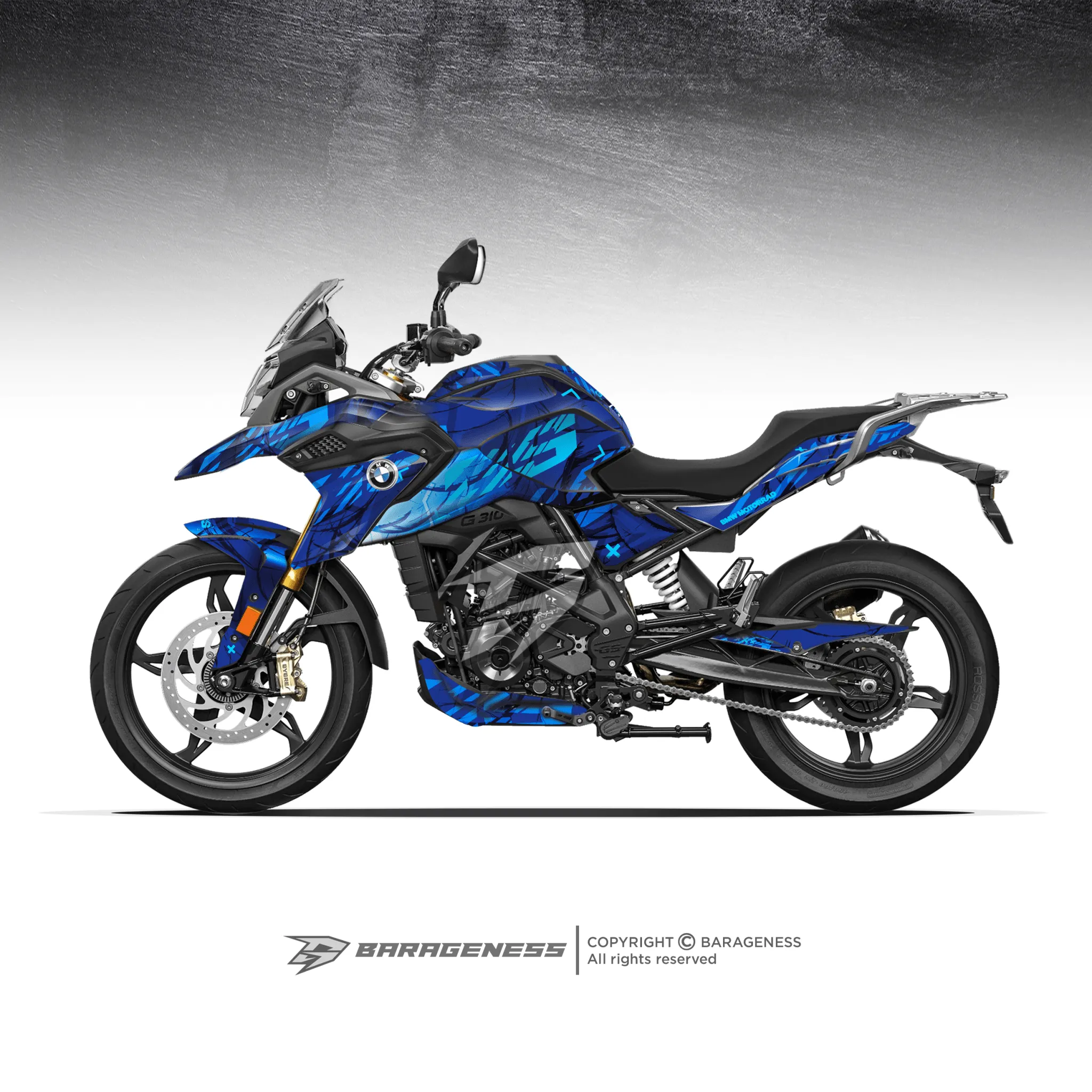 Barageness - BMW 310GS Automotive Graphics