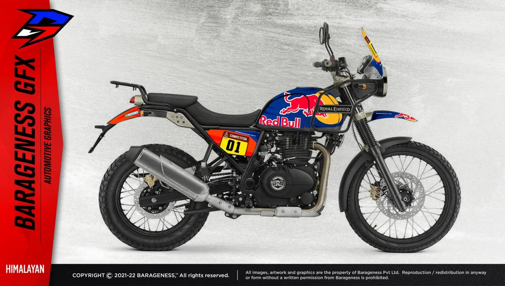 Barageness - RE  Himalayan Automotive Graphics
