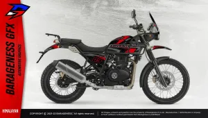 Barageness - RE  Himalayan Automotive Graphics