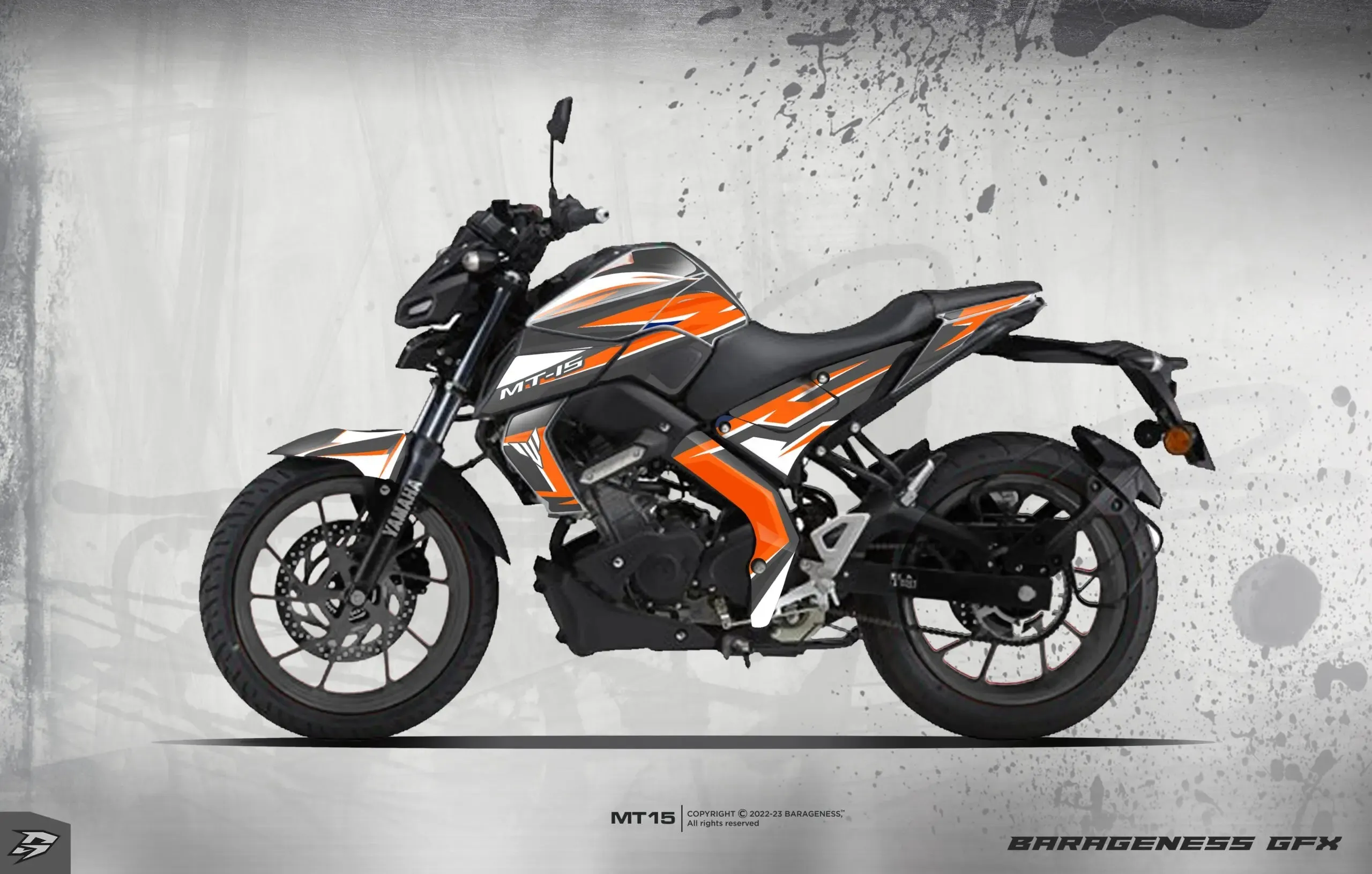 Barageness - Yamaha MT-15 Automotive graphics