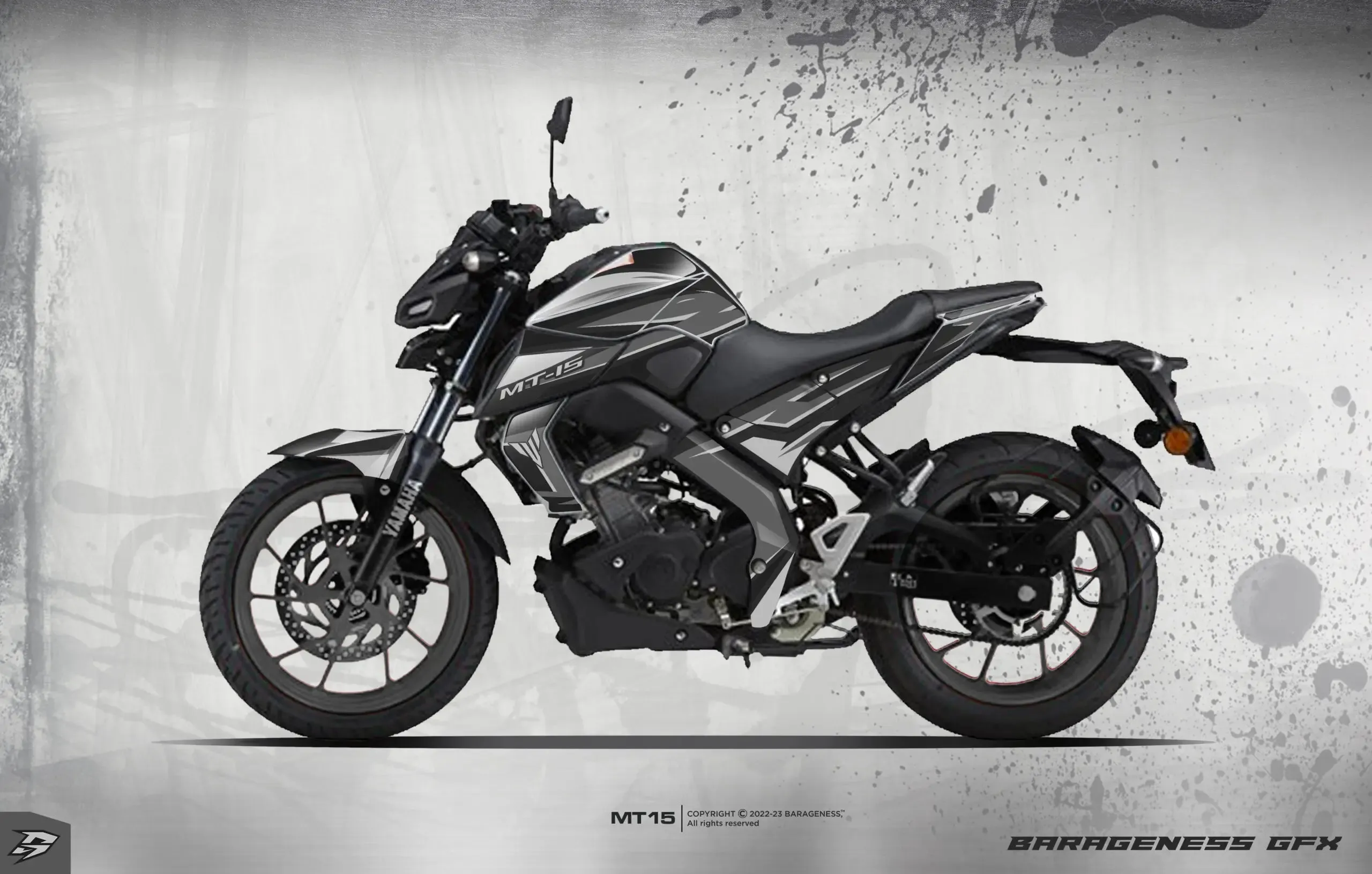 Barageness - Yamaha MT-15 Automotive graphics