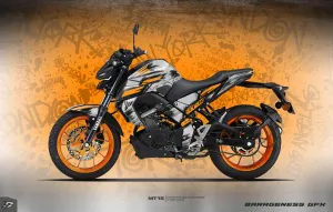 Barageness - YAMAHA MT-15  Automotive Graphics