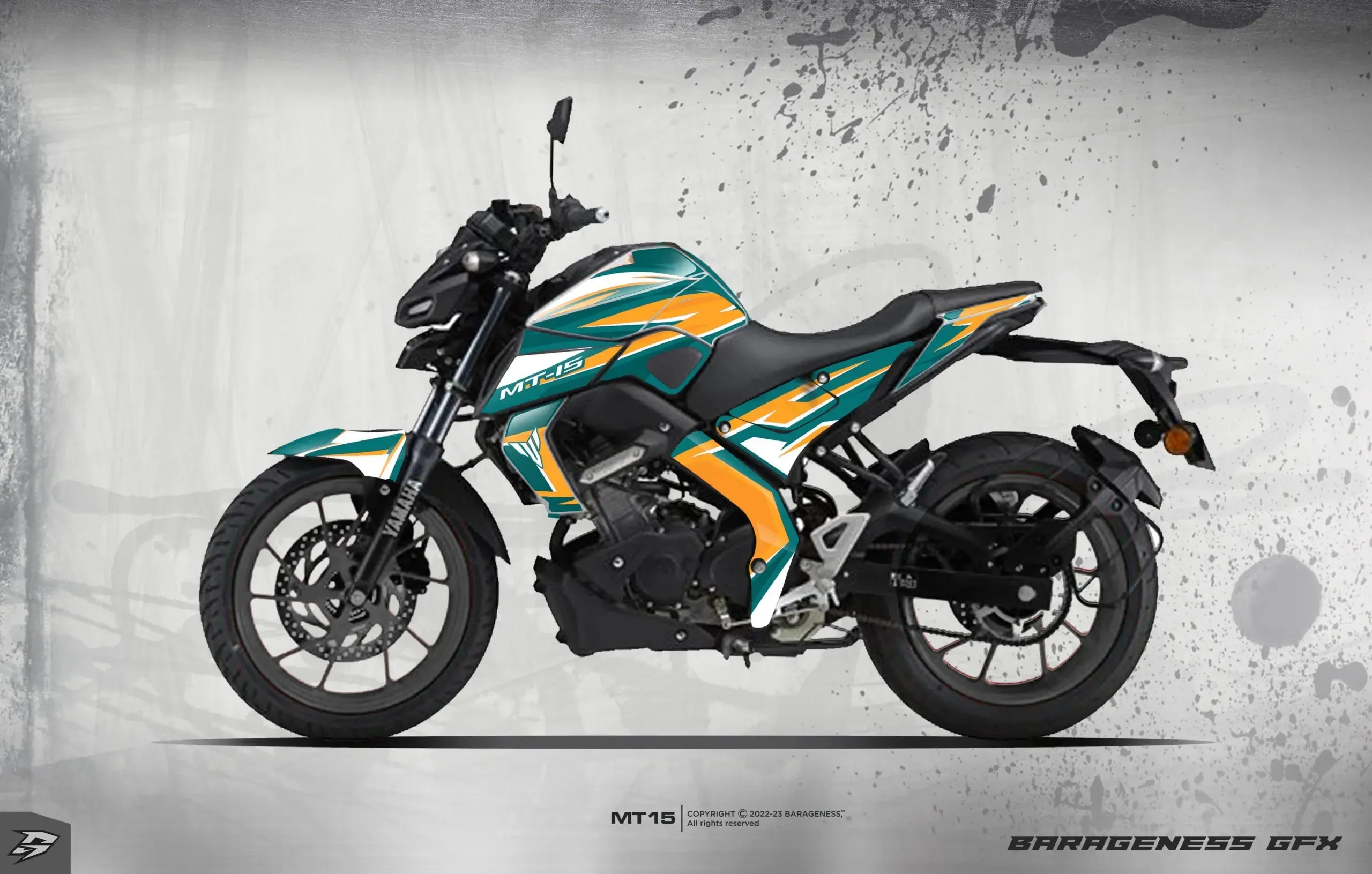 Barageness - Yamaha MT-15 Automotive graphics
