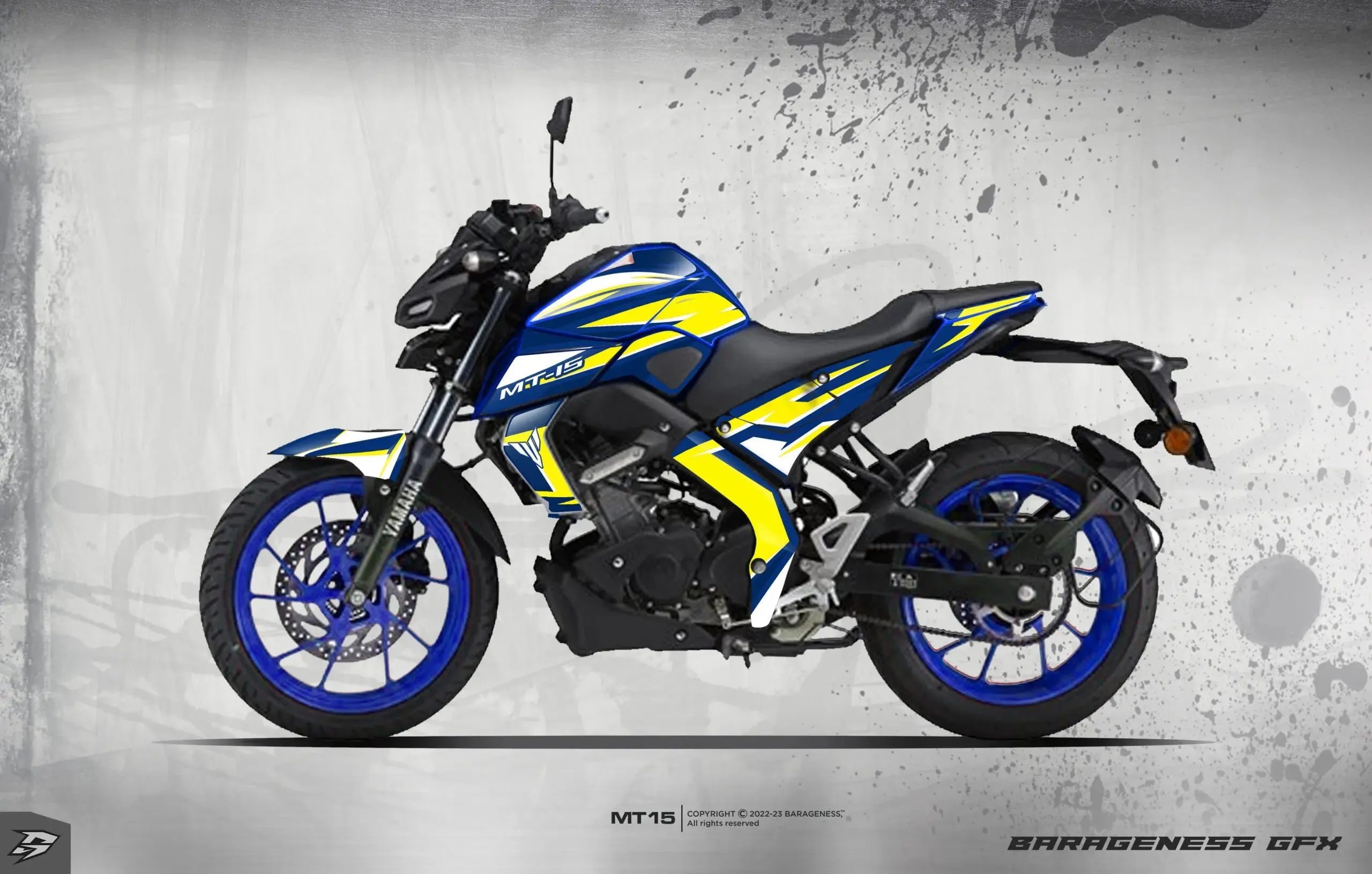Barageness - Yamaha MT-15 Automotive graphics