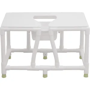 Bariatric Commode - No Back Model 156-FSS-26 by ConvaQuip