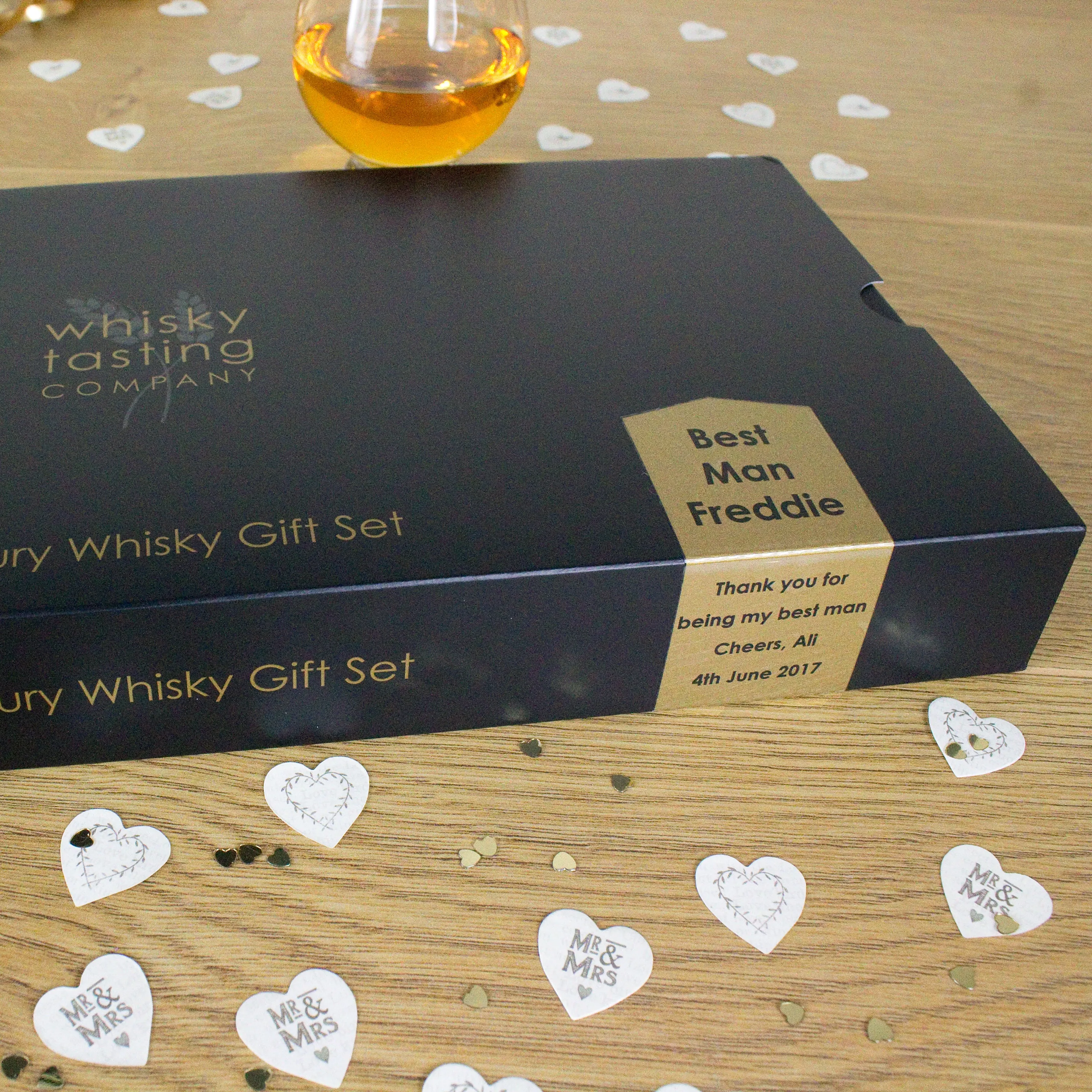 Best Man Premium and Old Scotch Whisky Gift Set