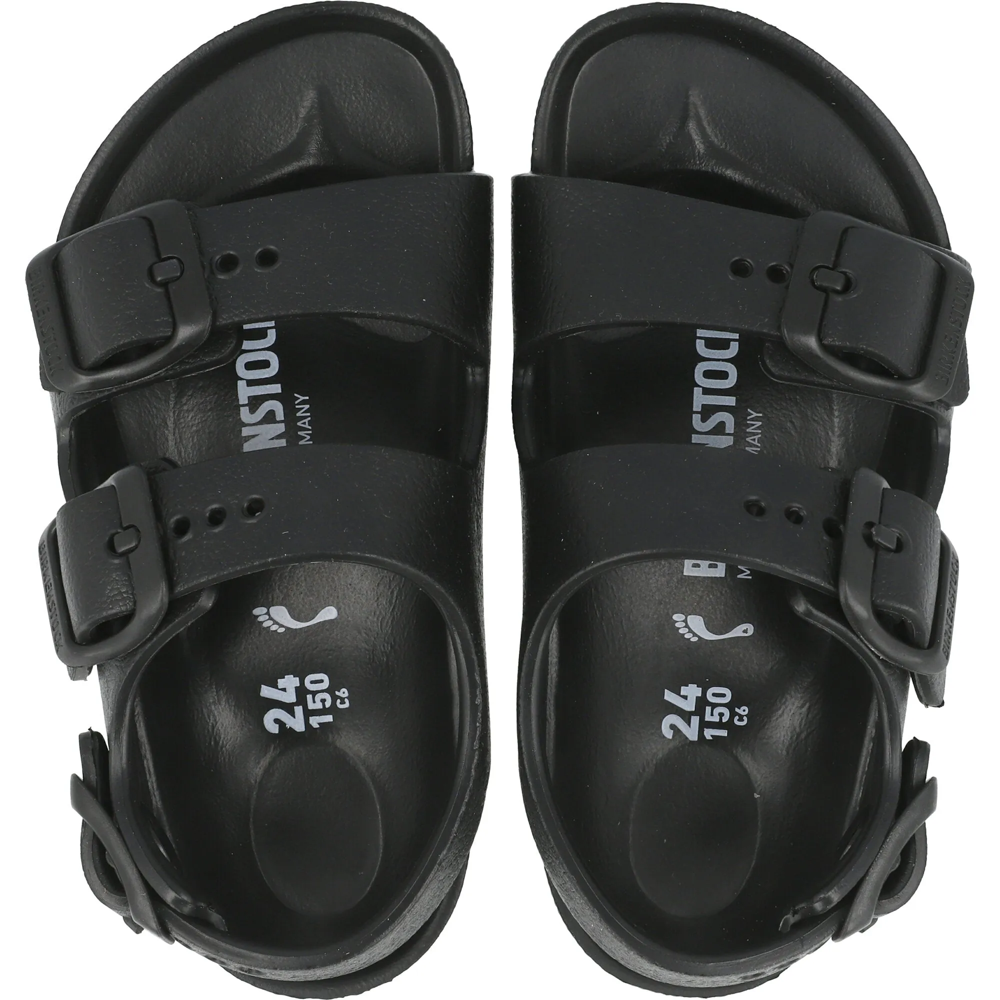 Birkenstock Milano Kids Black EVA Sandals