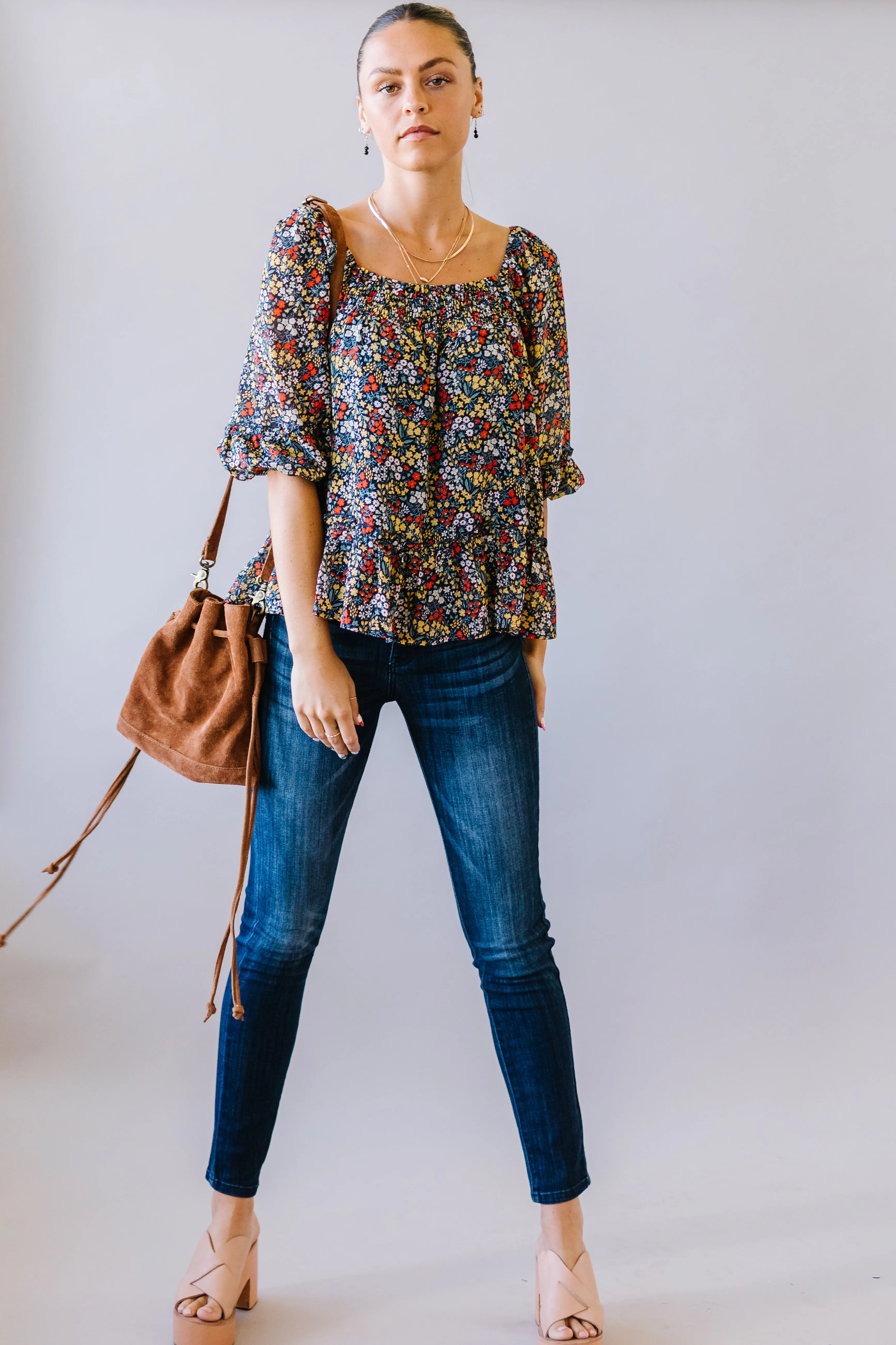 Bloom and Grow Floral Blouse