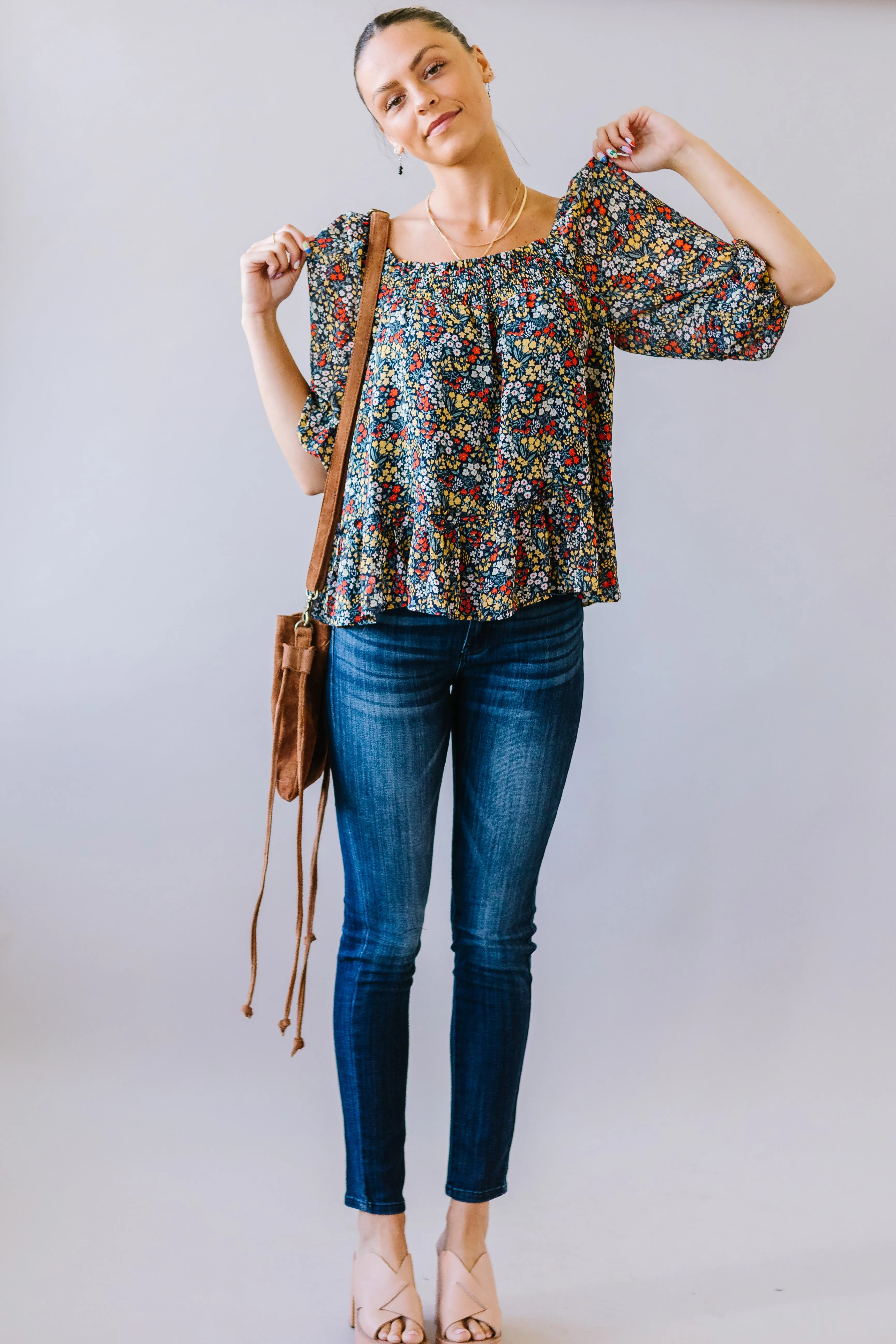 Bloom and Grow Floral Blouse