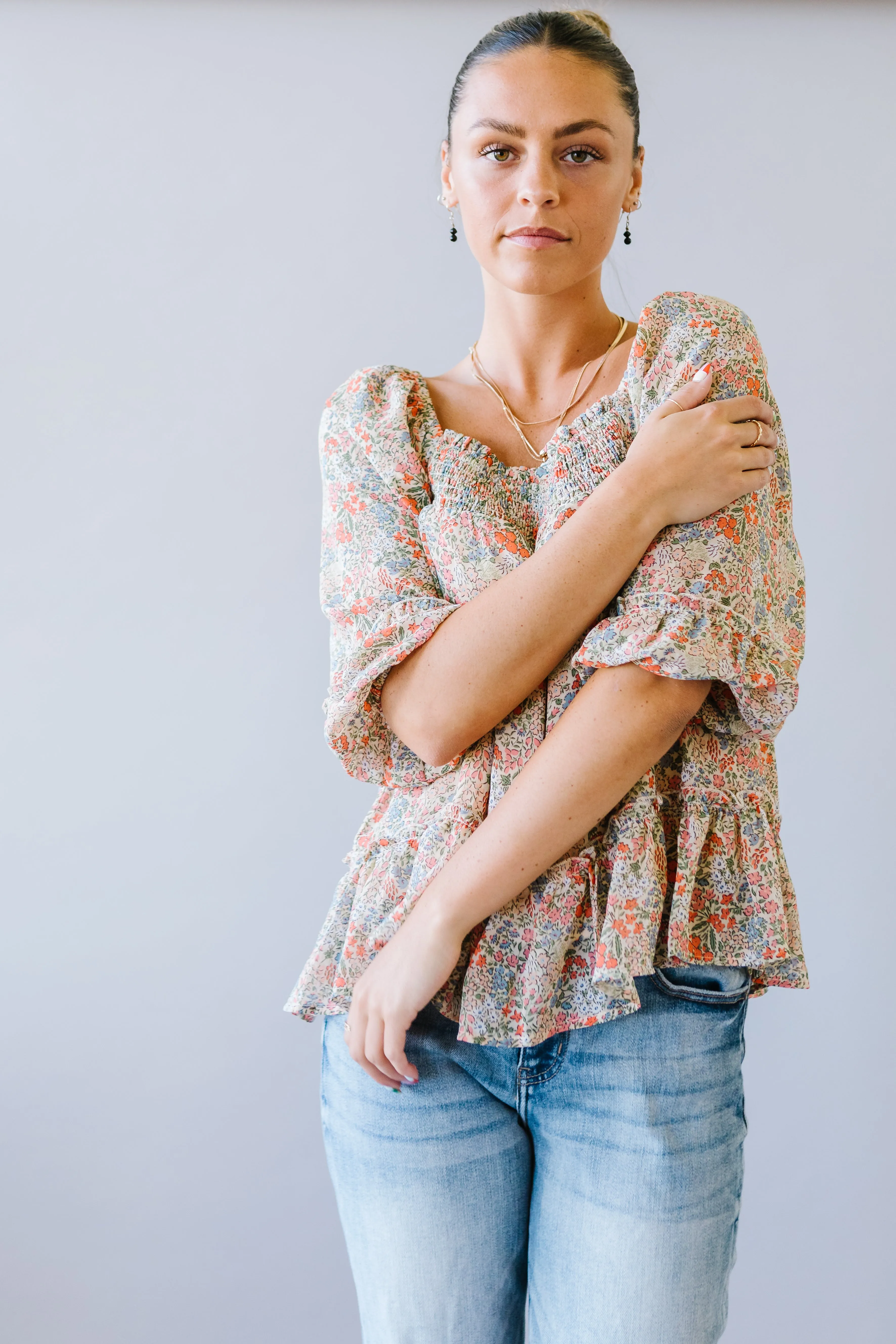 Bloom and Grow Floral Blouse