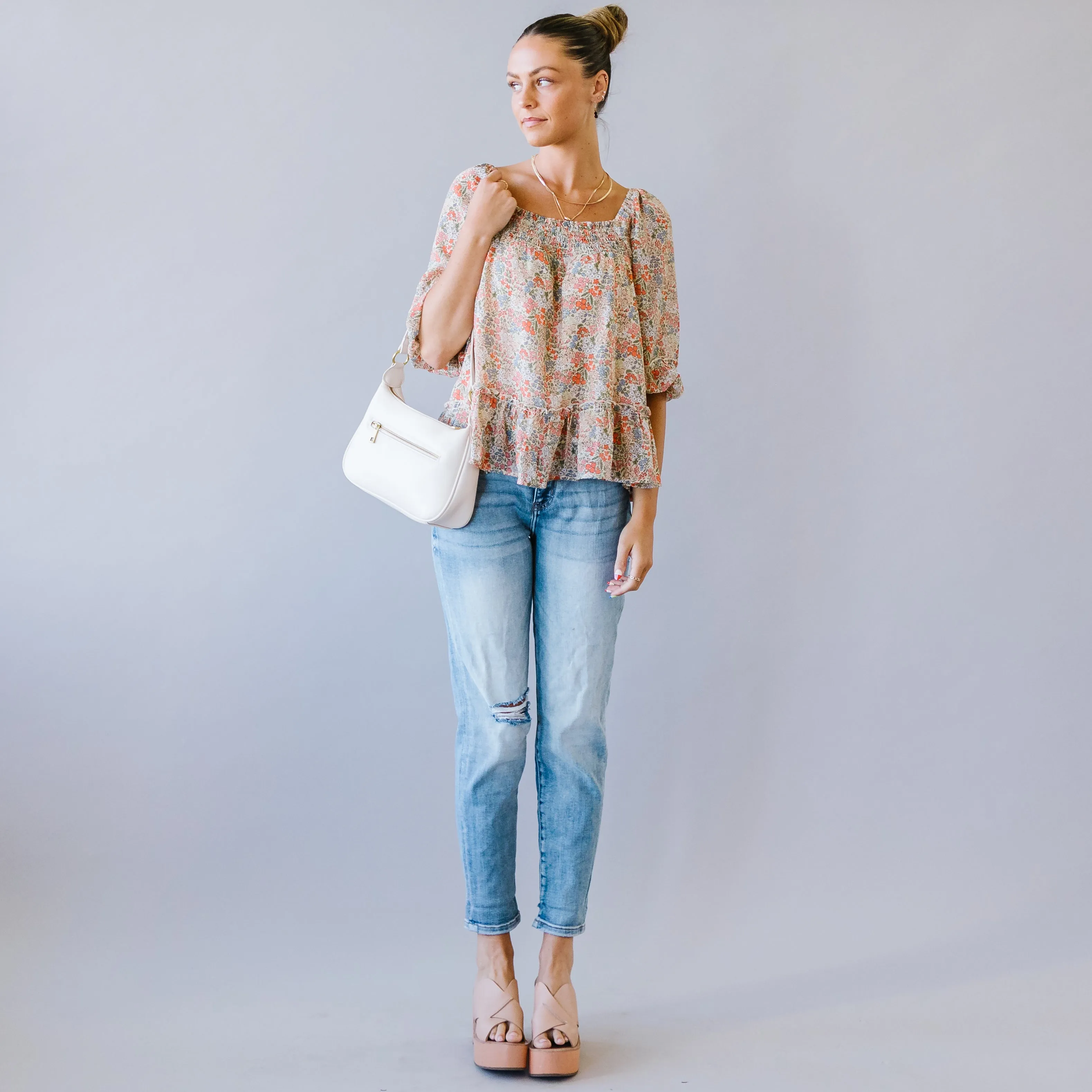 Bloom and Grow Floral Blouse