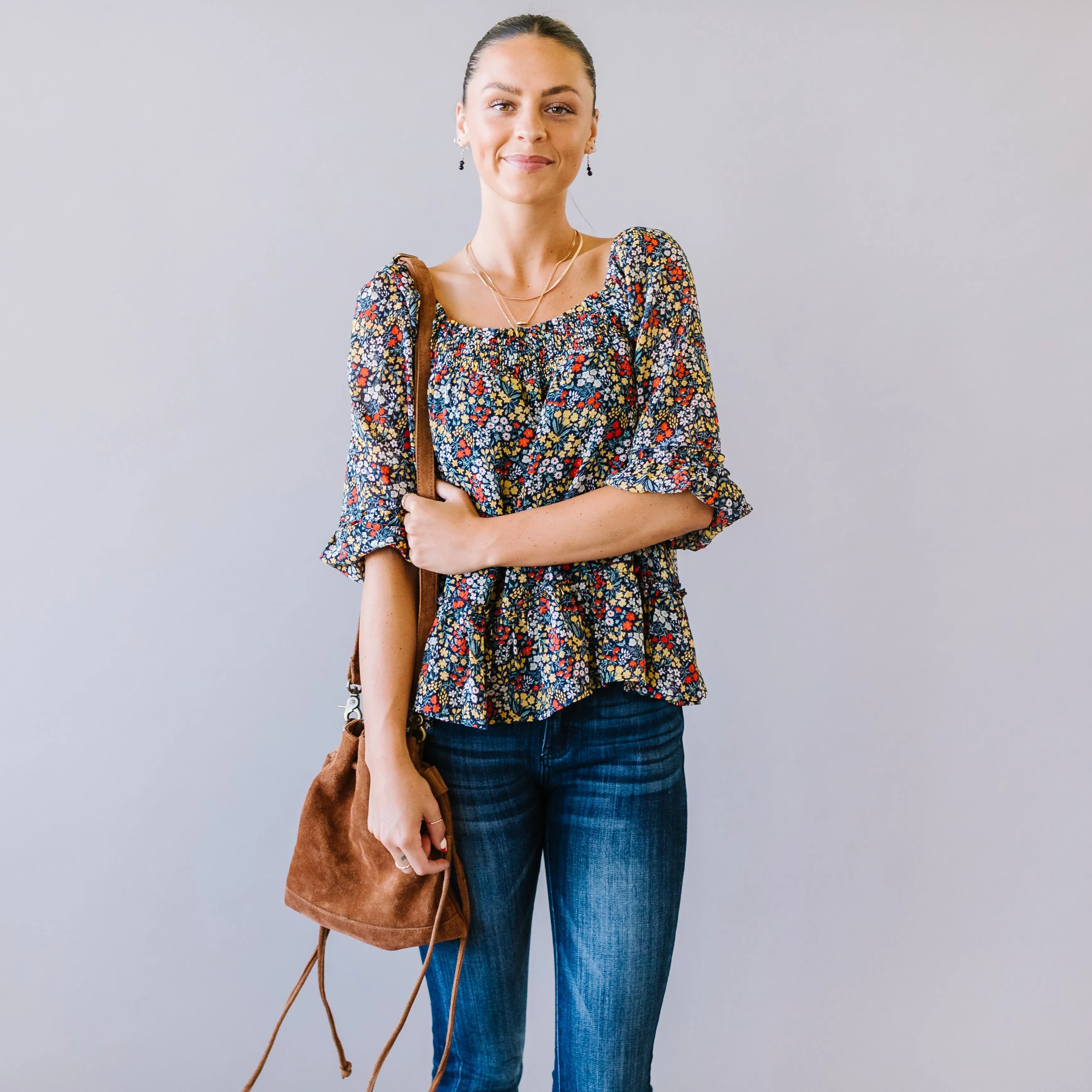 Bloom and Grow Floral Blouse