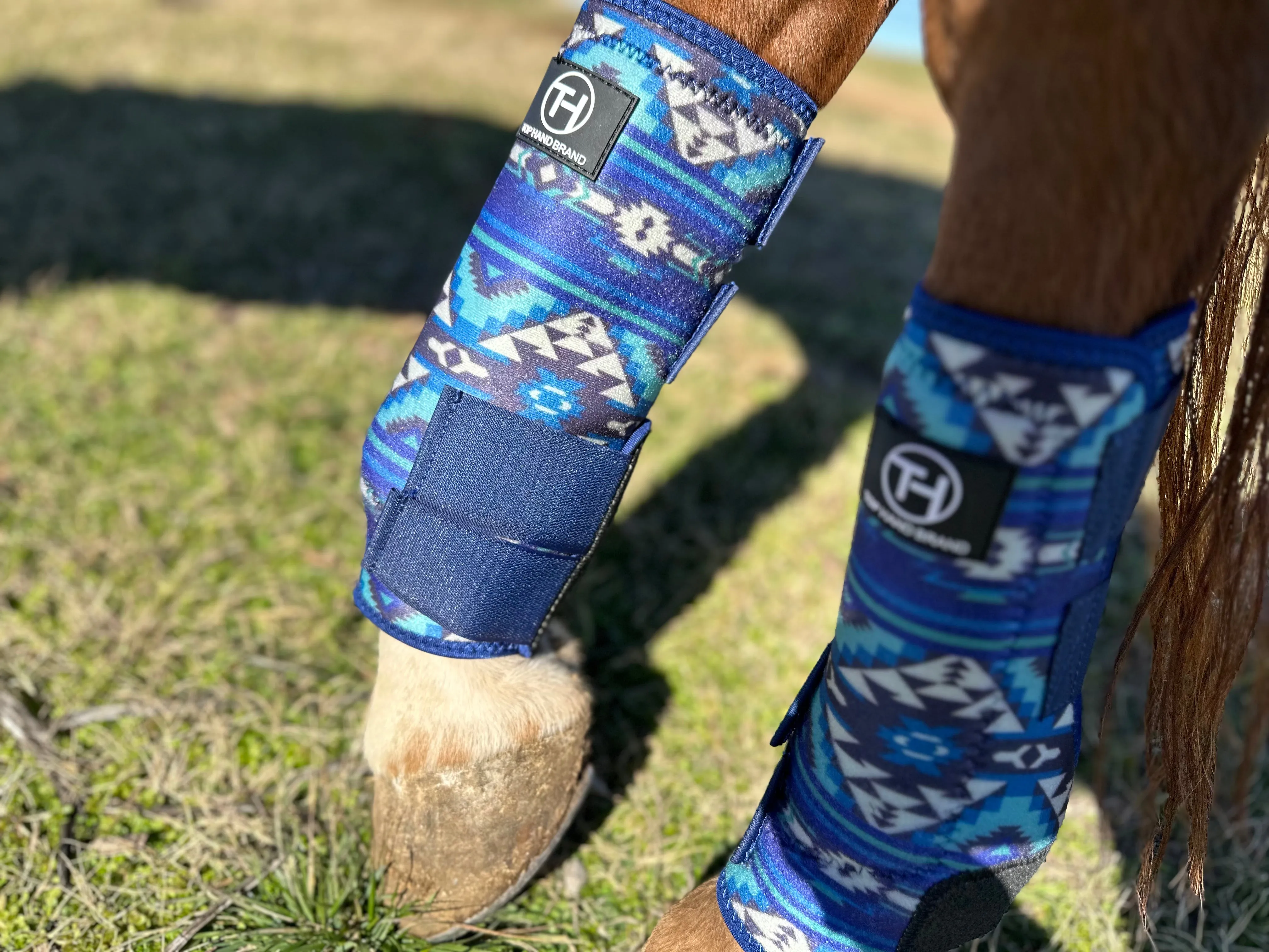 Blue Aztec Sport Boot