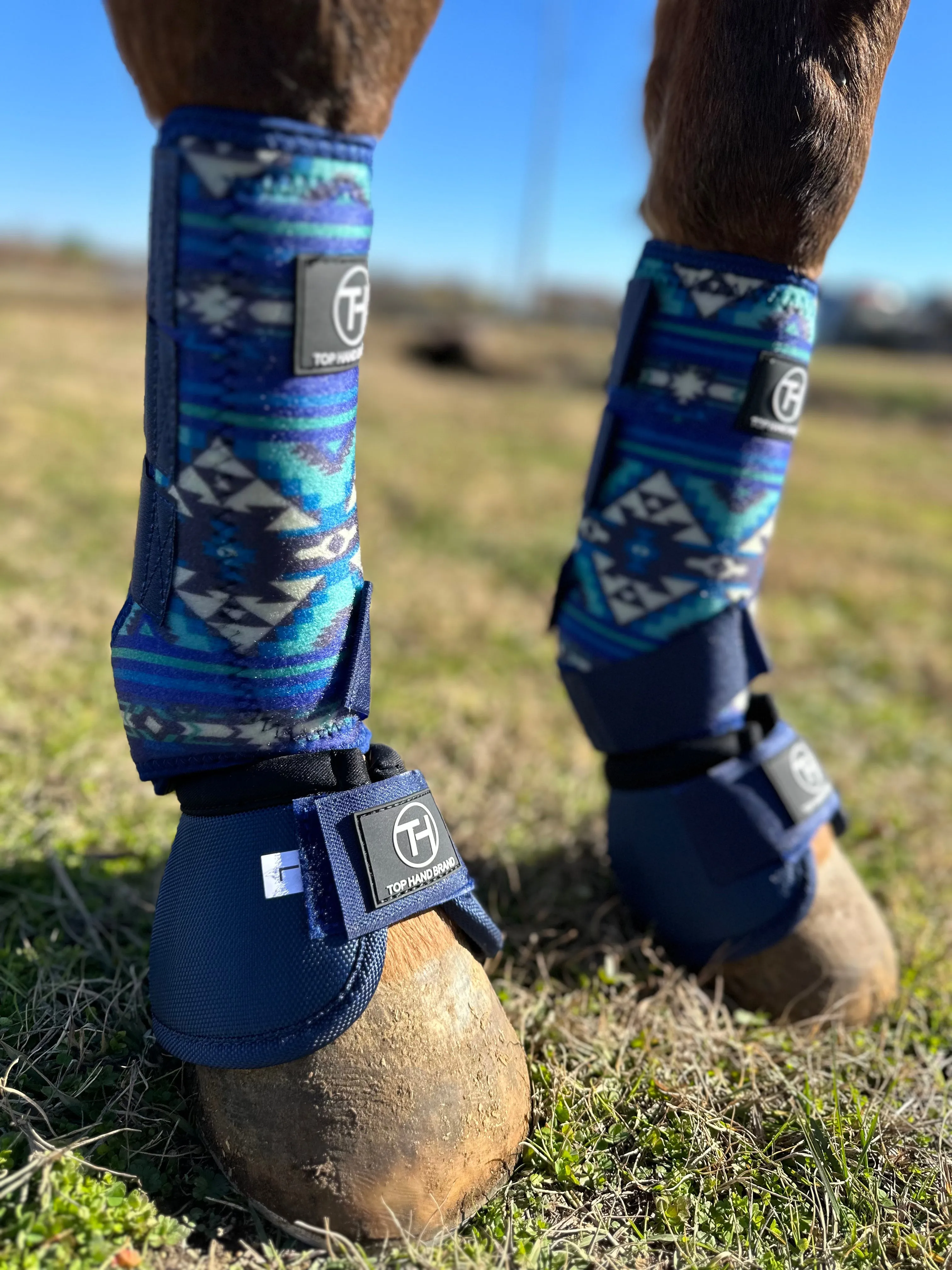 Blue Aztec Sport Boot