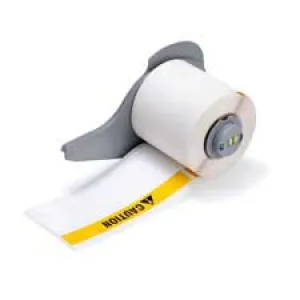 BMP71 Ultra Aggressive Polyester Caution Labels| Buy online