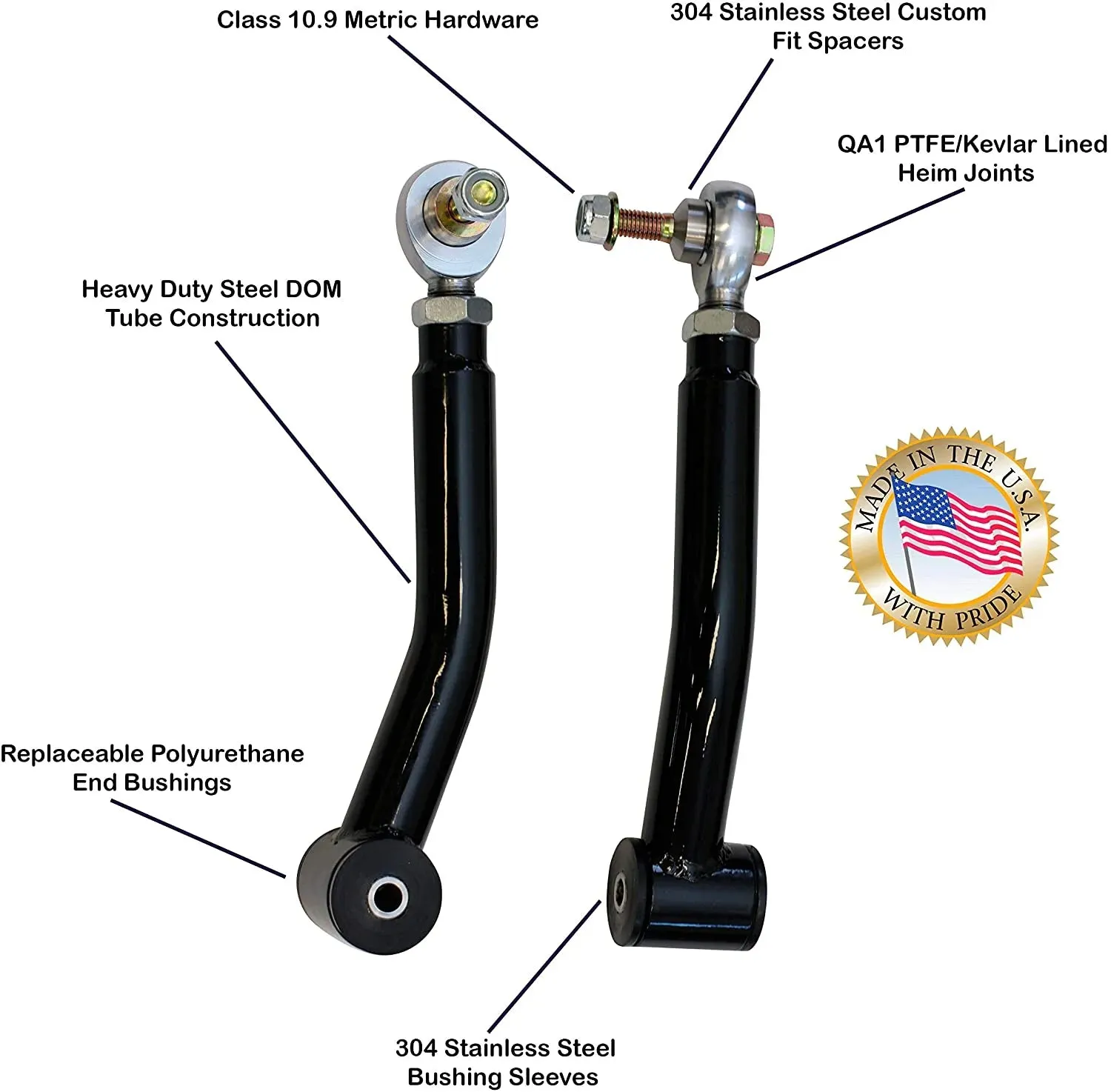 BMW 5-Series Rear Camber Correction Arm Set