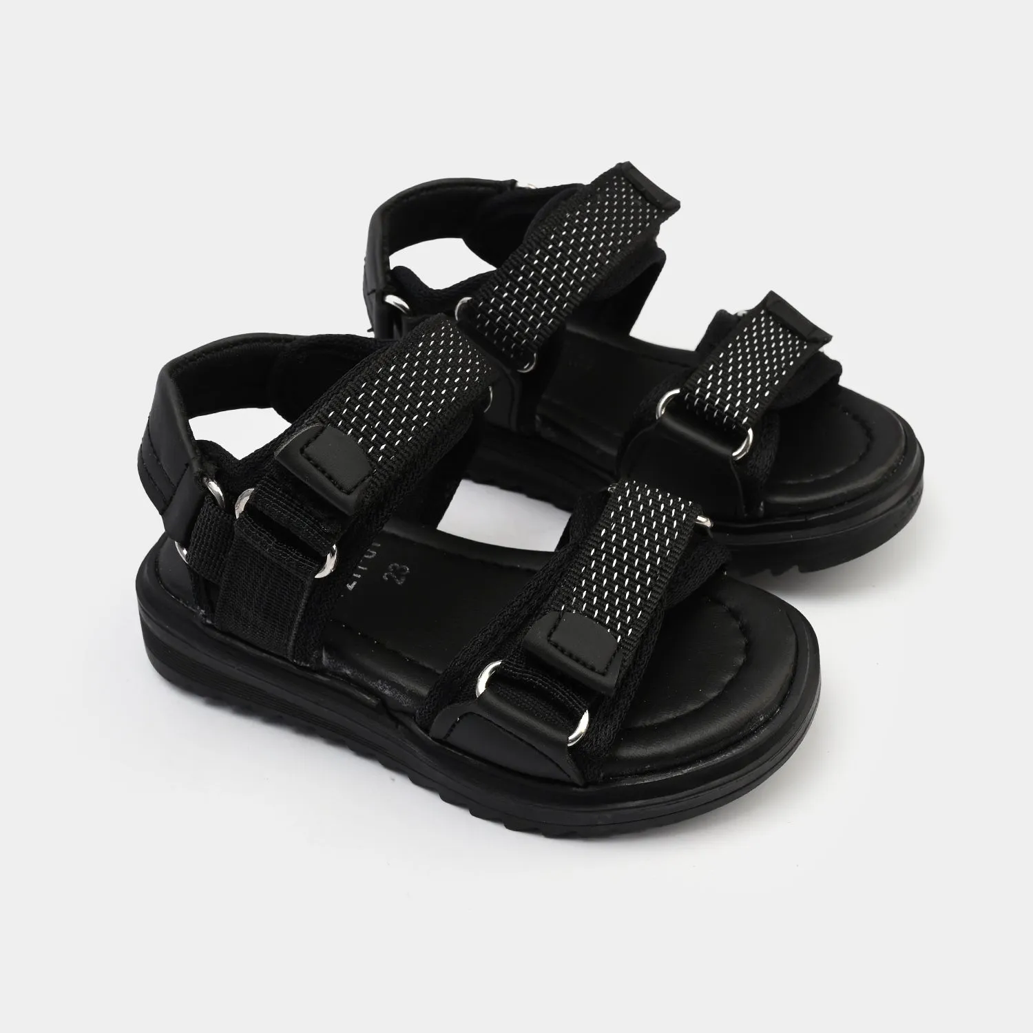 Boys Sandal 211-01-BLACK