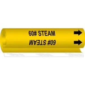 Brady 60# STEAM High Performance Pipe Marker|Buy Online