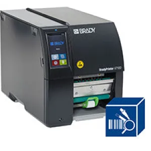 Brady BradyPrinter i7100 600 dpi Industrial Label Printer ESD-Protected Peel Model with Product and Wire ID Software Suite| Buy online