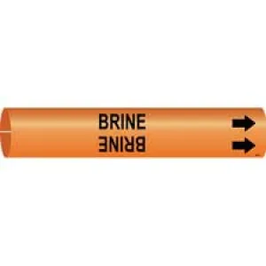 Brady BRINE Snap-On/Strap-On Pipe Marker/ Buy Online