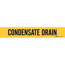 Brady CONDENSATE DRAIN Pipe Marker|Buy Online