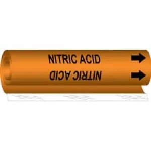 Brady NITRIC ACID High Performance Pipe Marker|Buy Online