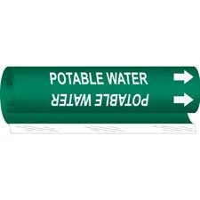 Brady POTABLE WATER High Performance Pipe Marker|Buy Online
