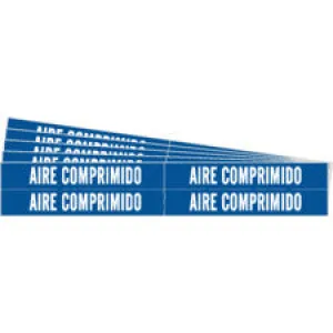 Brady Self-Adhesive Pipe Marker: AIRE COMPRIMIDO|Buy Online