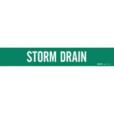 Brady STORM DRAIN Pipe Marker|Buy Online